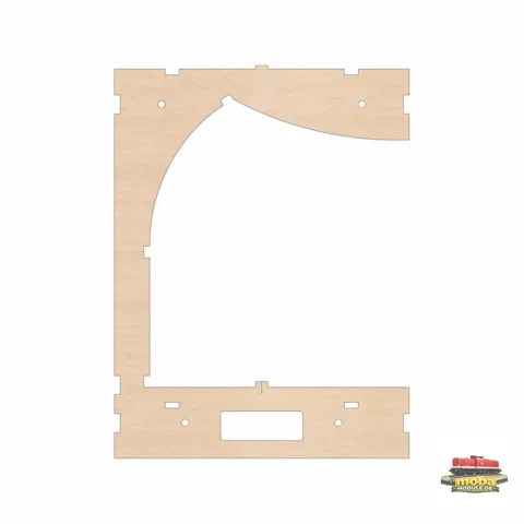 Modellbahn Modul mit Deckel Diorama Spur N Spur Z Bausatz MOBA Module