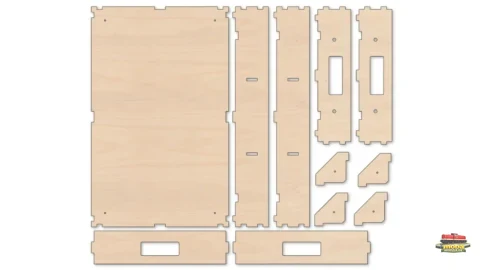Modul Bausatz Modulkasten Modelleisenbahn Einzelteile Lasercut